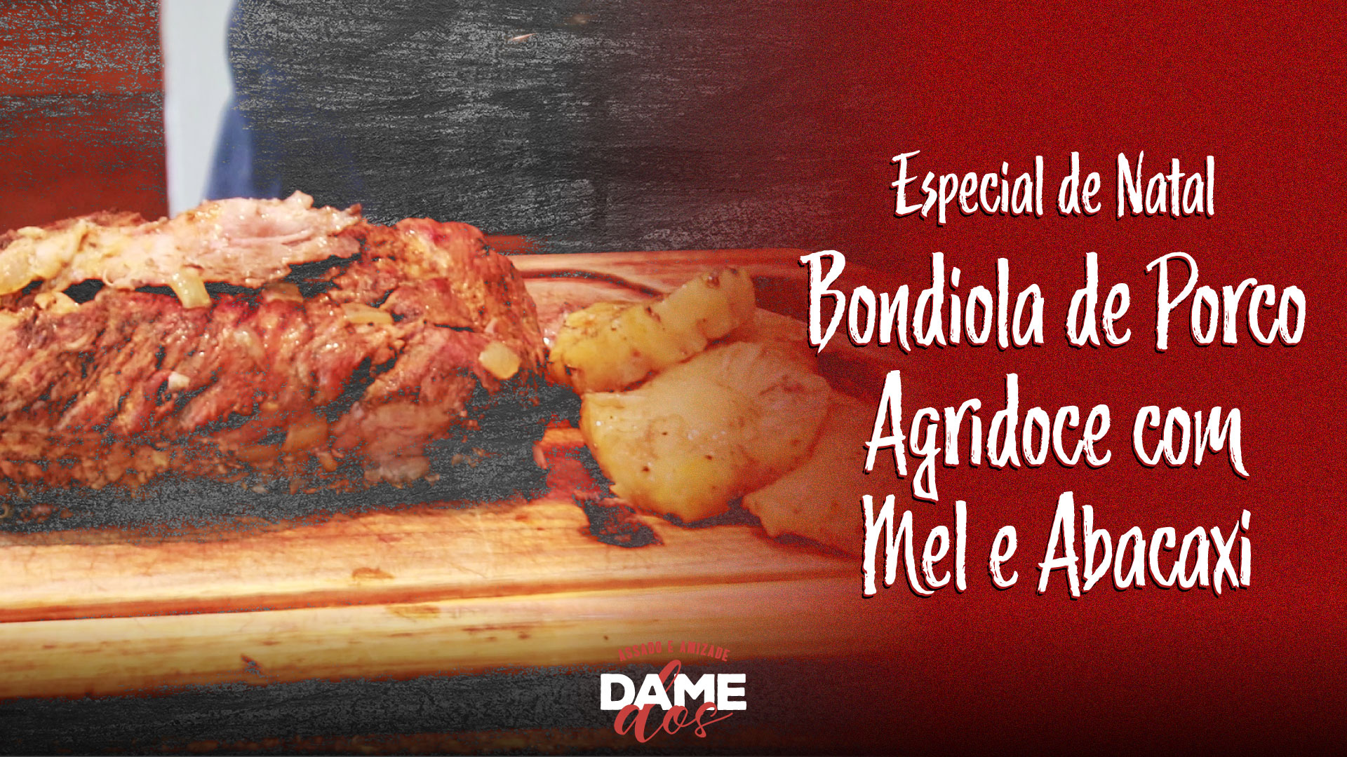 Read more about the article Especial de Natal: Bondiola de Porco Agridoce com Mel e Abacaxi
